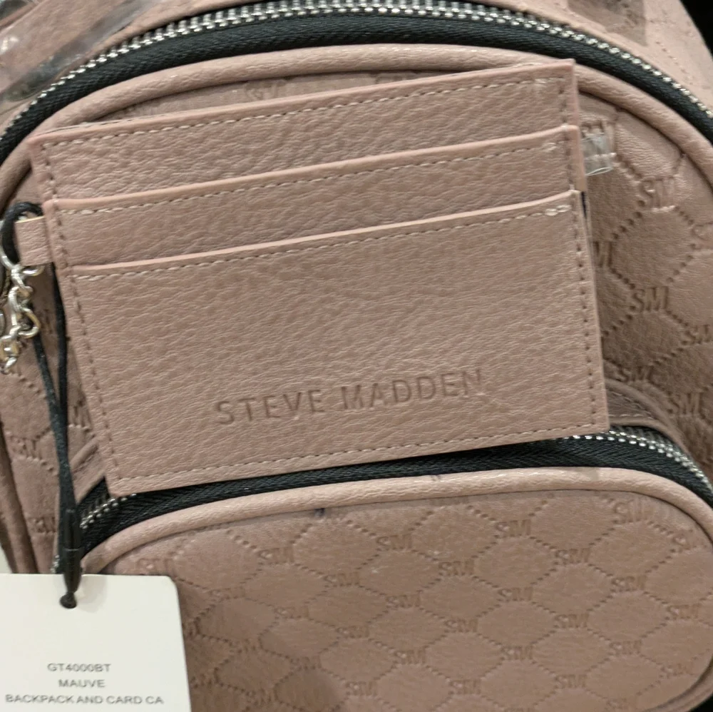 Cream Color Steve Madden Women's Mini Backpack